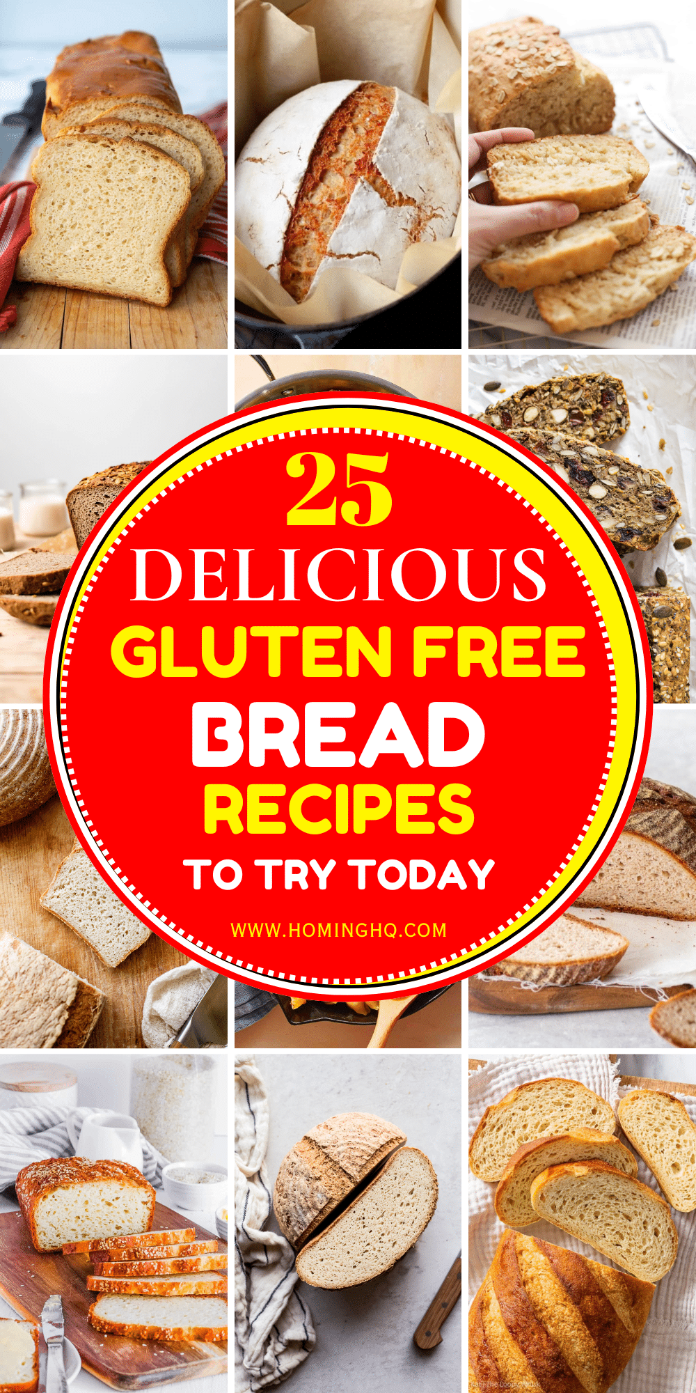 gluten free bread recipes