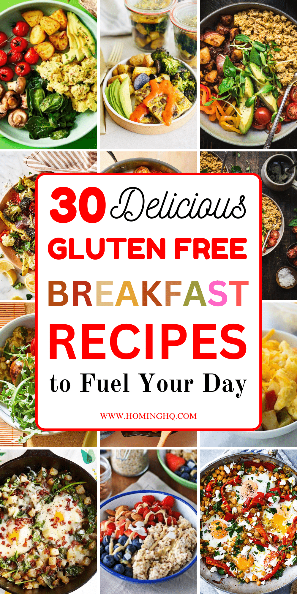 gluten free breakfast recipes