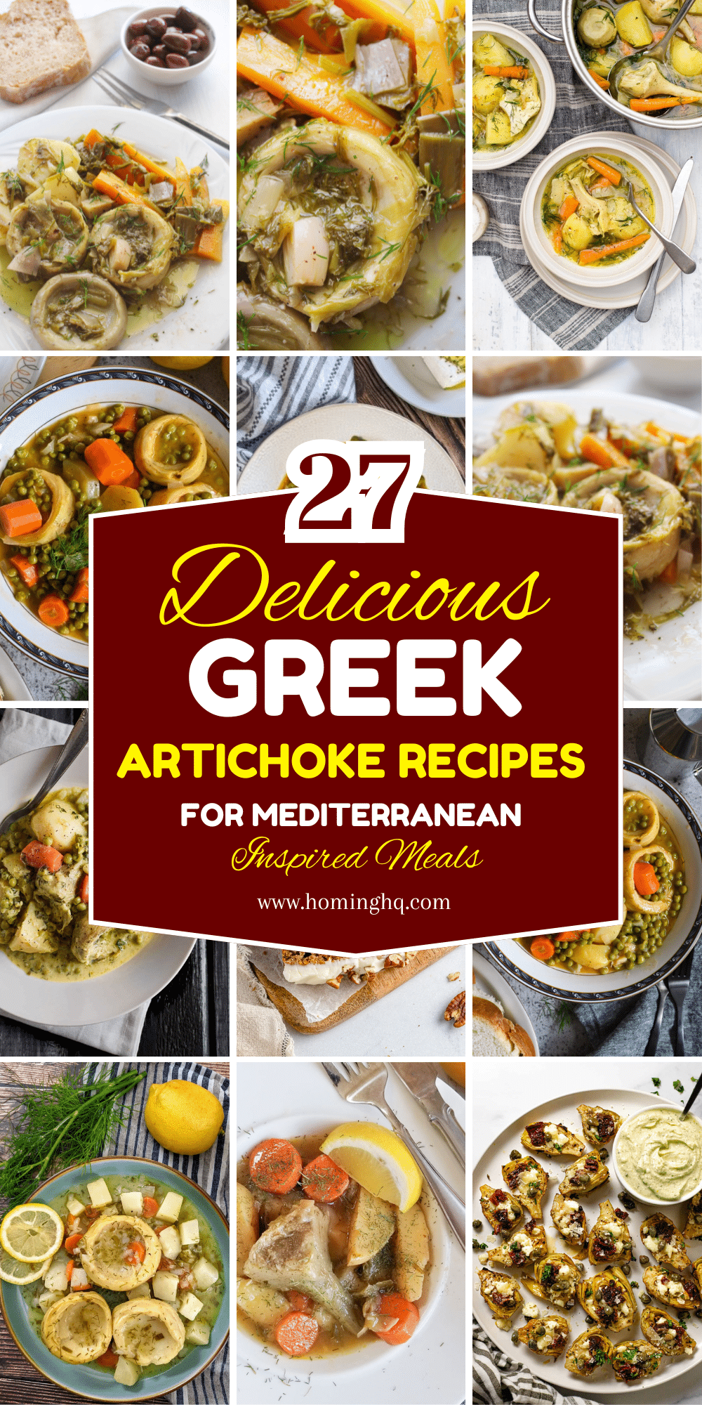 greek artichoke recipes