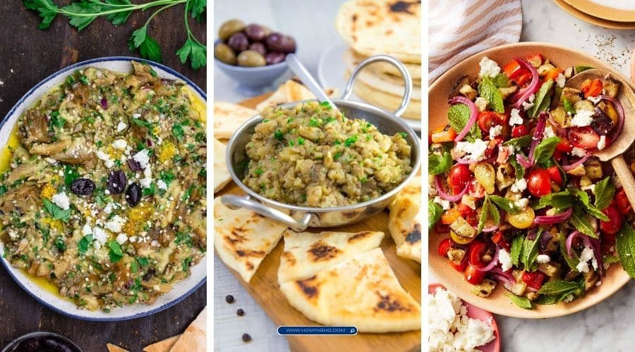 greek aubergine salad recipes