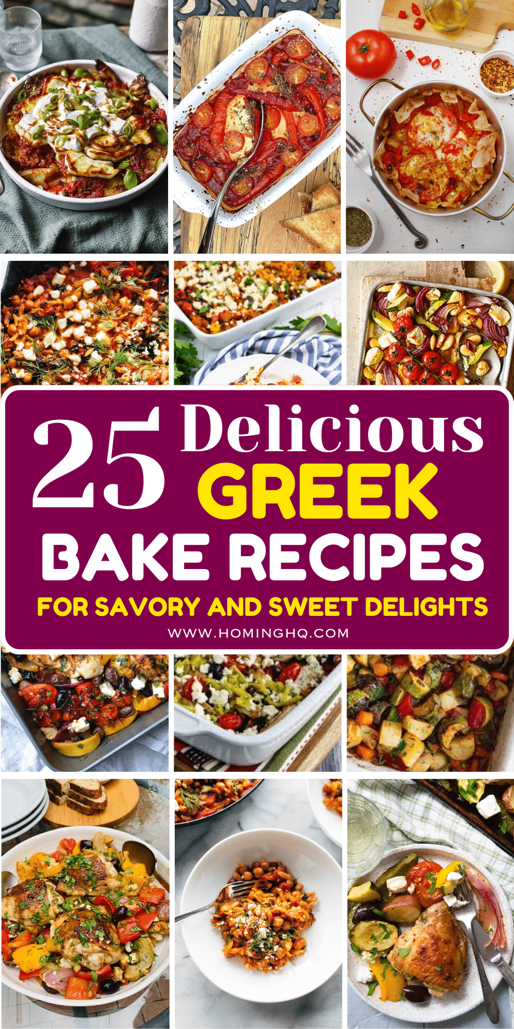 greek bake recipes