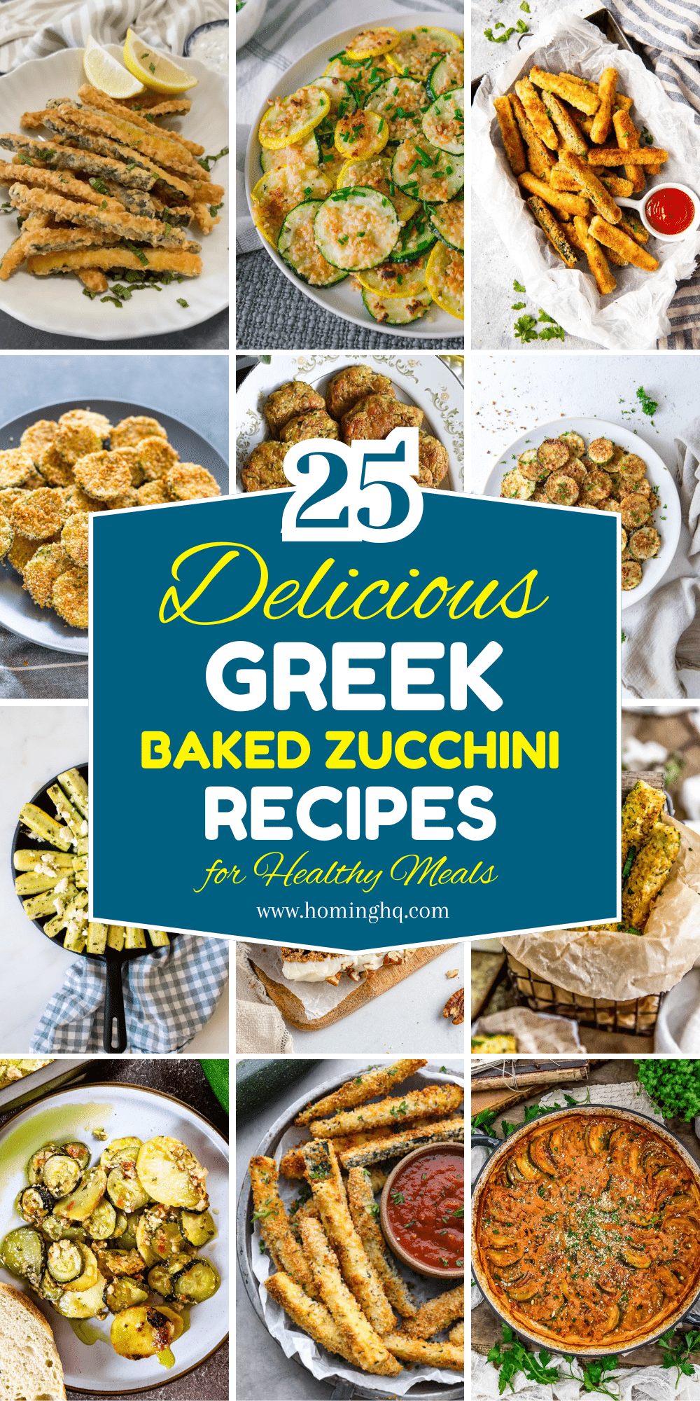 greek baked zucchini recipes