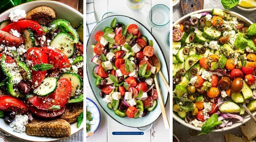 greek basil salad recipes