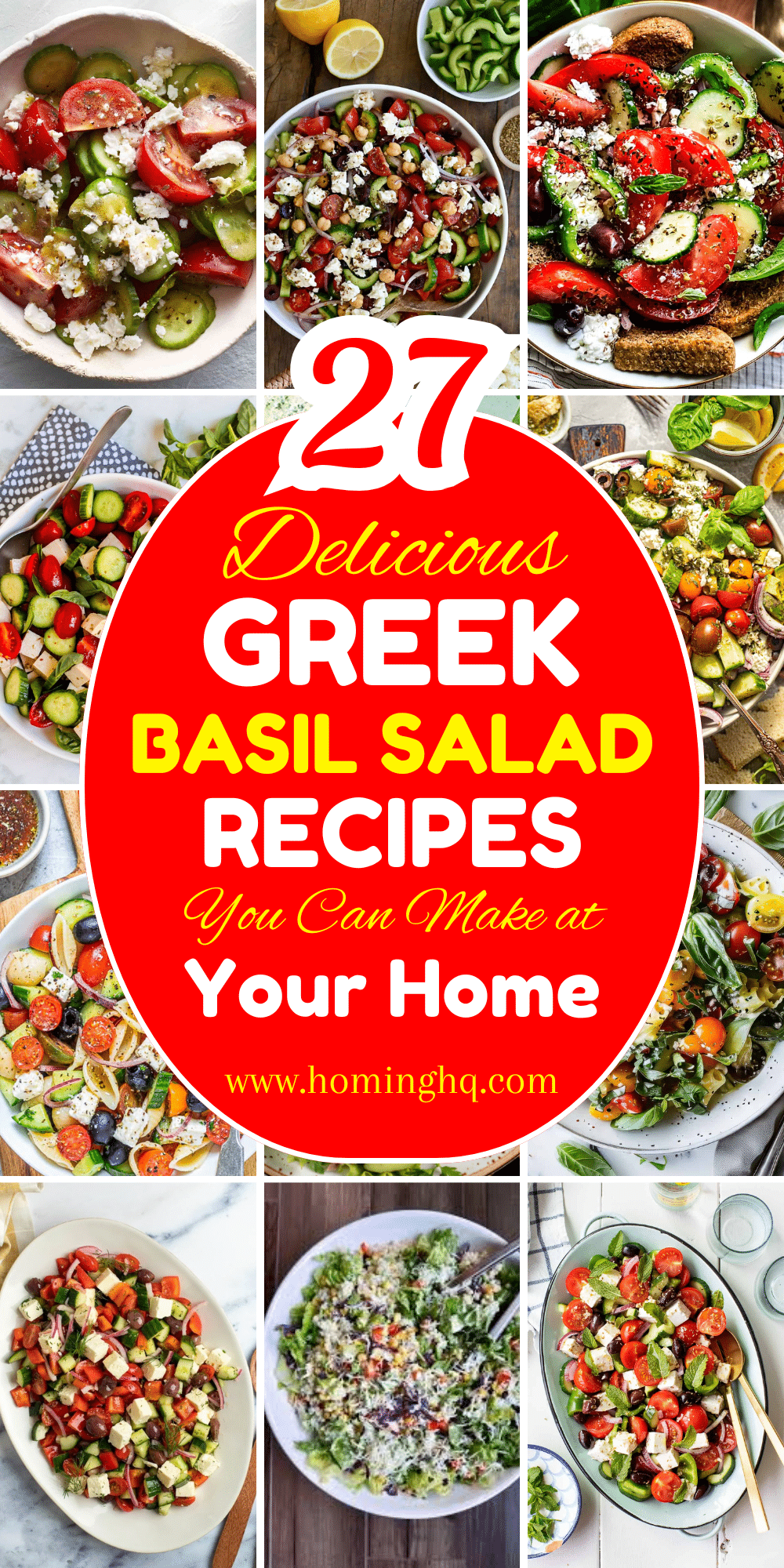 greek basil salad recipes