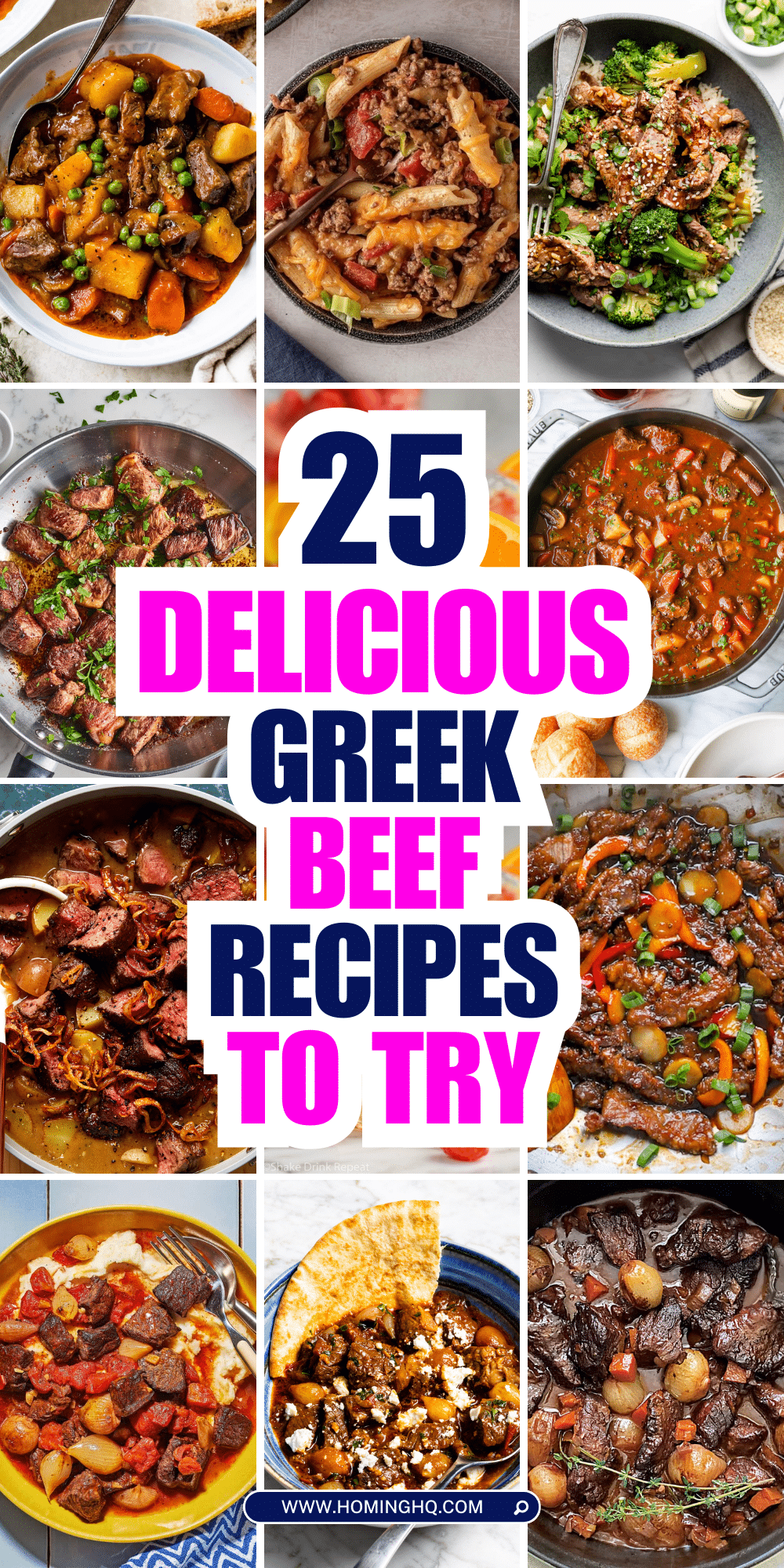 greek beef recipes