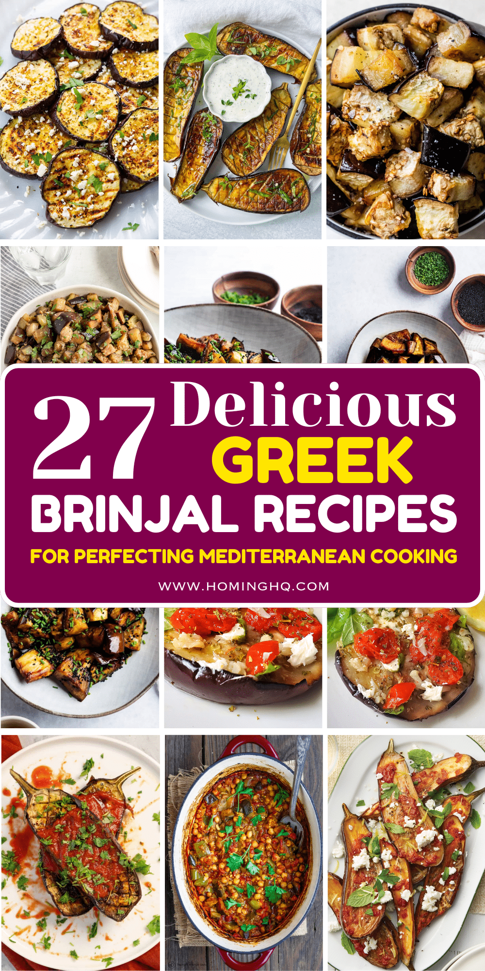 greek brinjal recipes