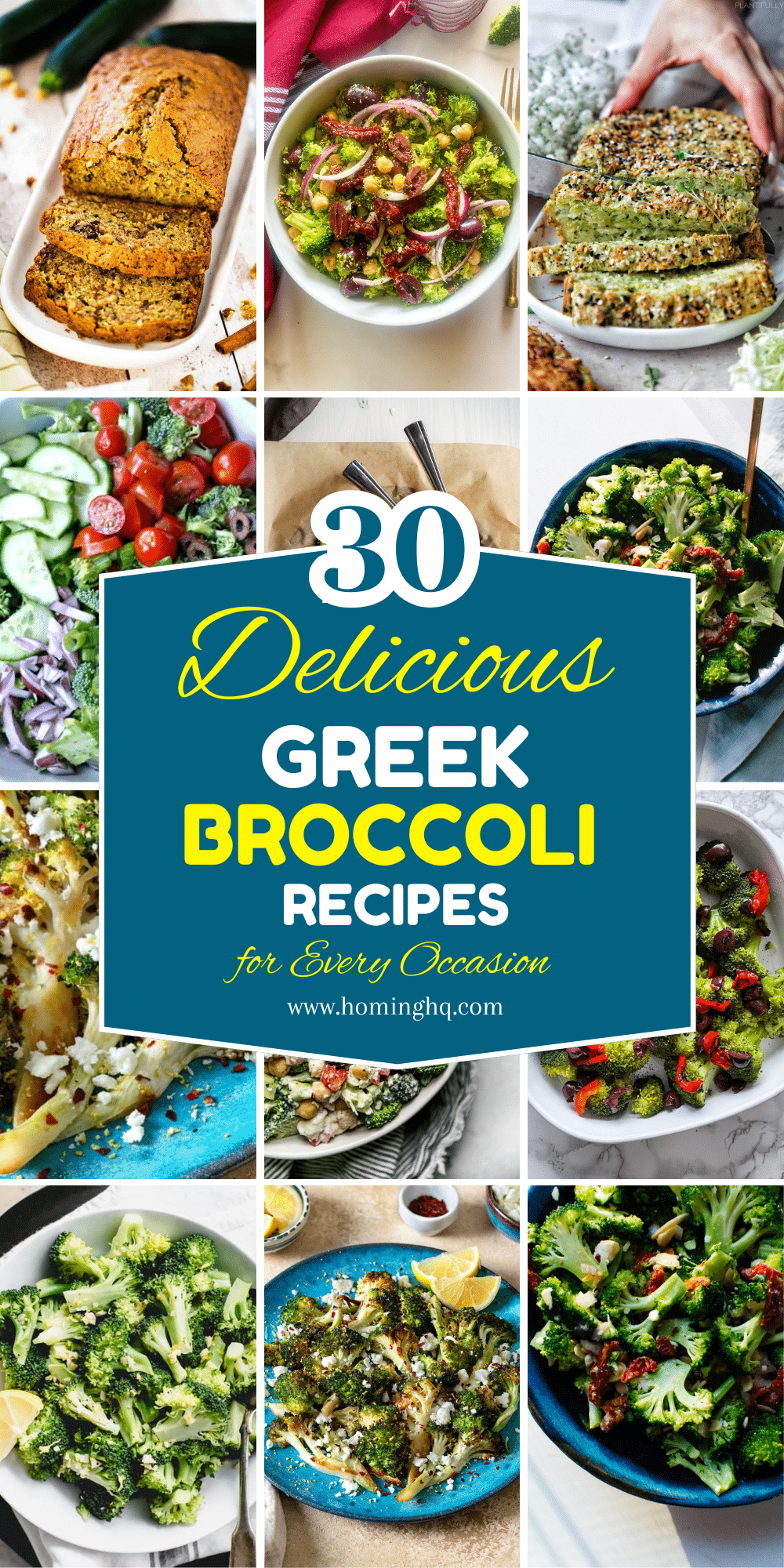 greek broccoli recipes