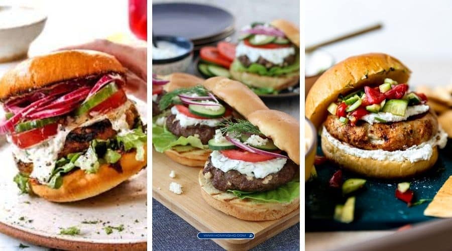 greek burger recipes