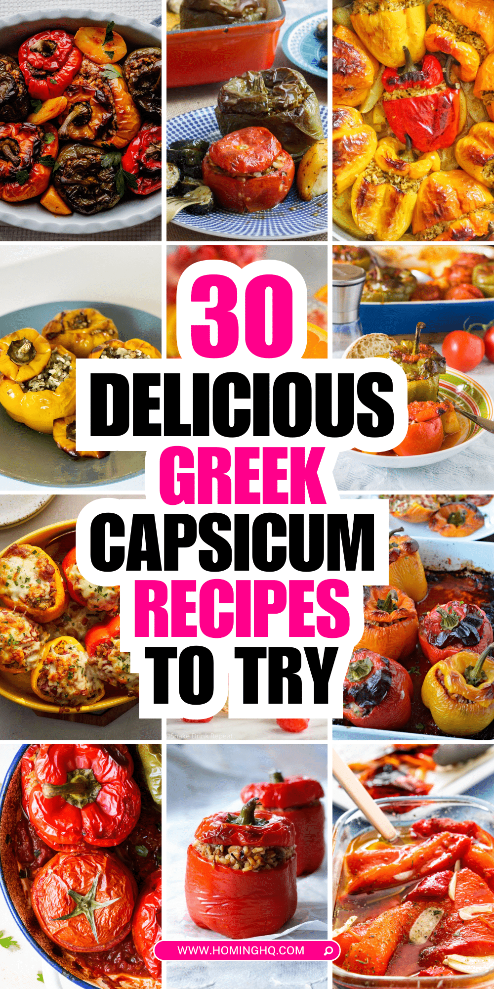 greek capsicum recipes