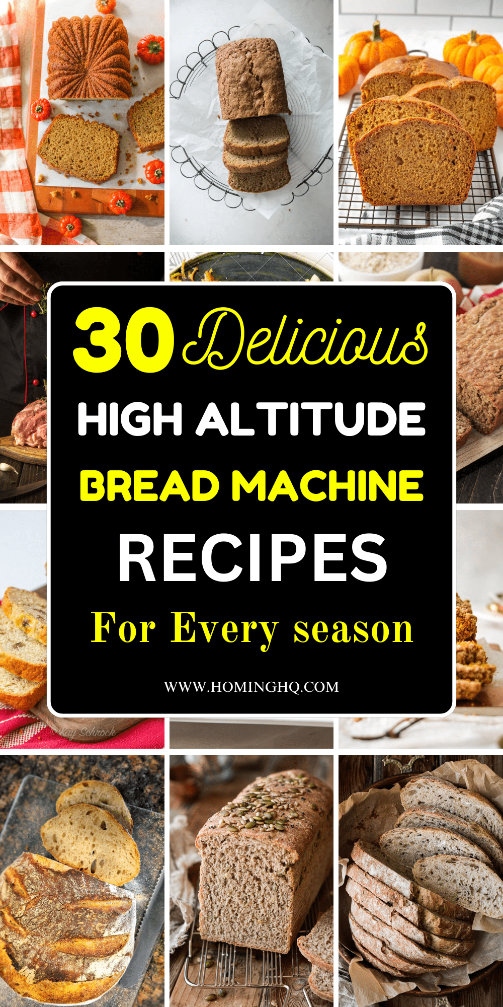 high altitude bread machine recipes