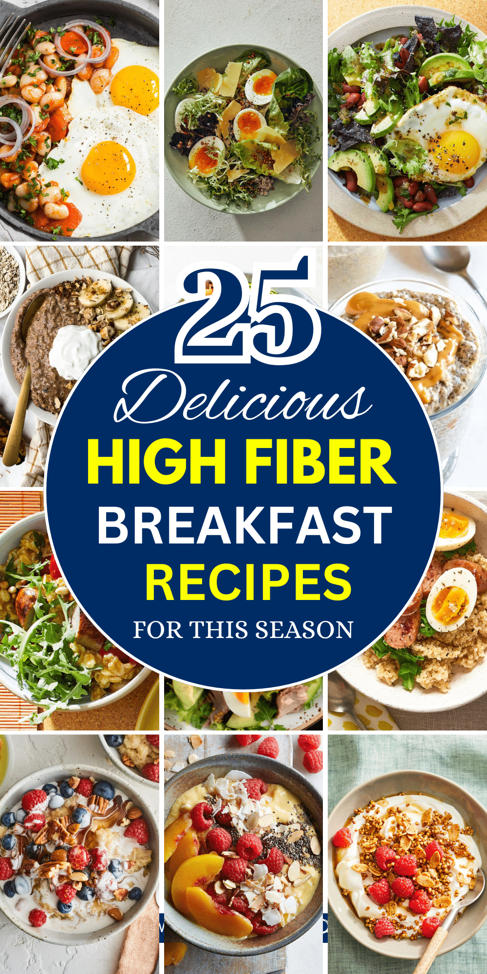 high fiber breakfast recipes