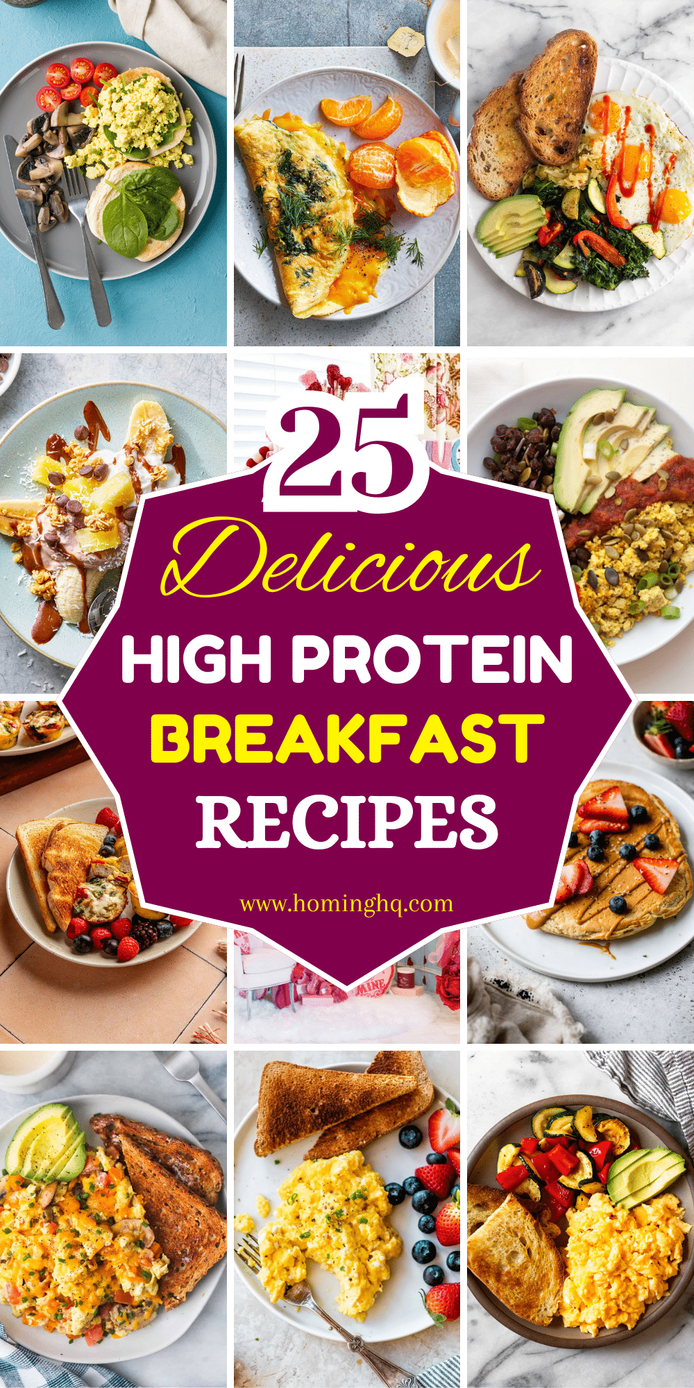 high protein breakfast recipes