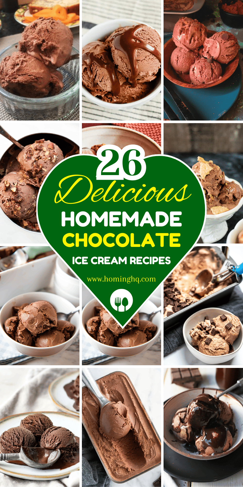 homemade chocolate ice cream recipes