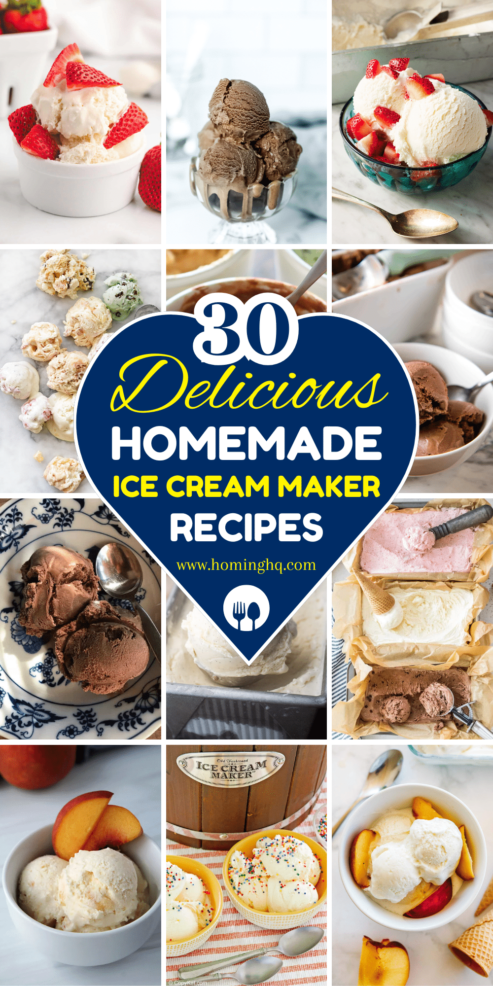 homemade ice cream maker recipes