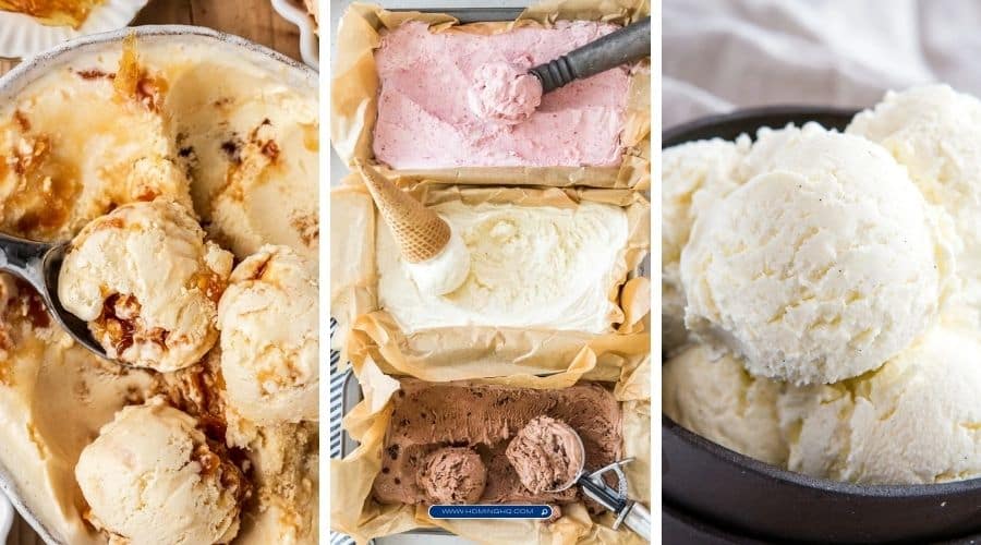 ice cream churn recipes