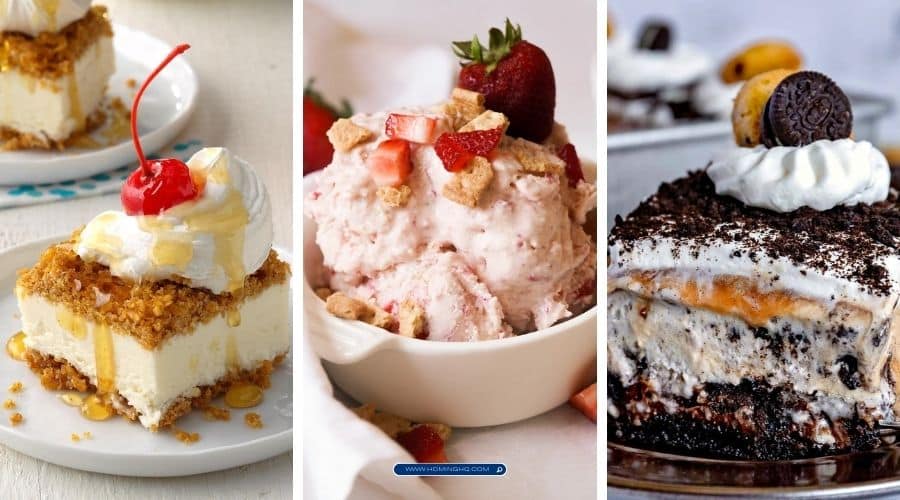 ice cream dessert recipes