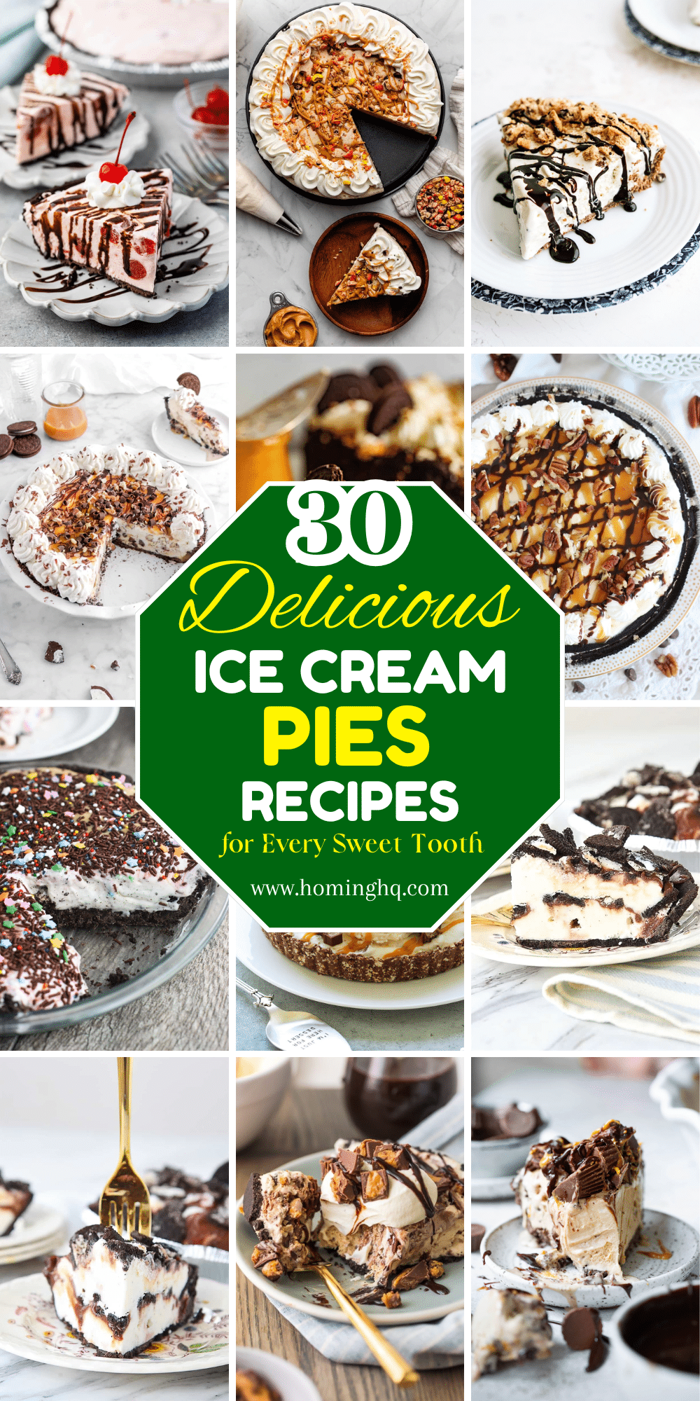 ice cream pies recipes