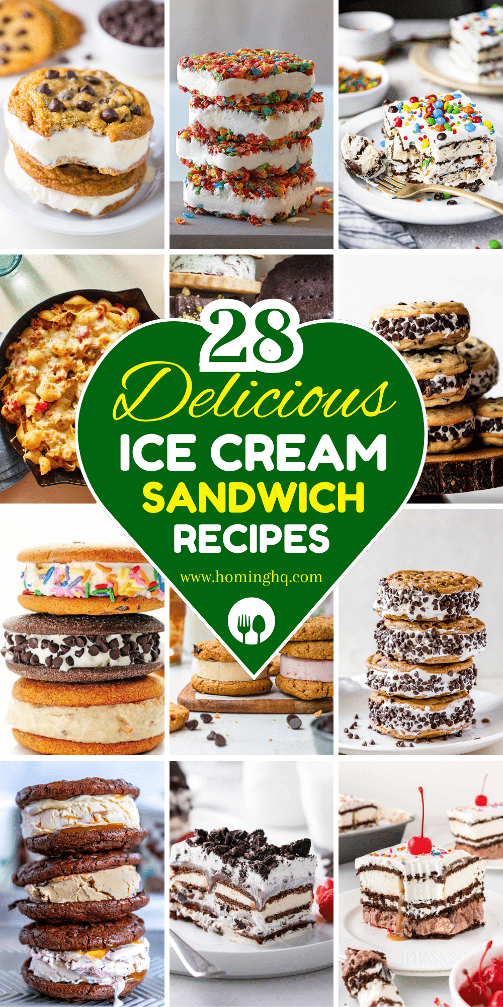 ice cream sandwich recipes