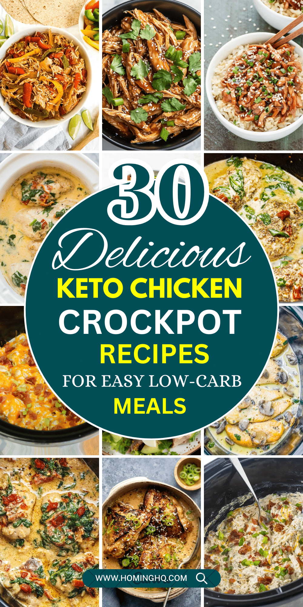 keto chicken crockpot recipes