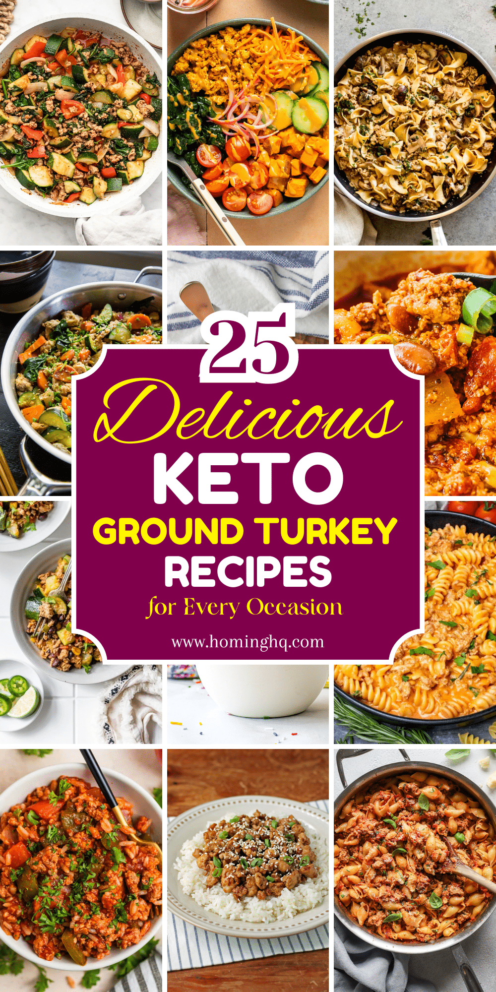 keto ground turkey recipes