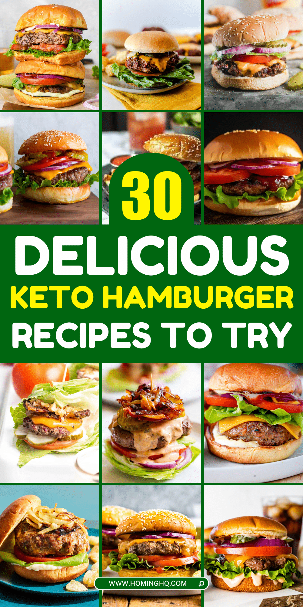 keto hamburger recipes