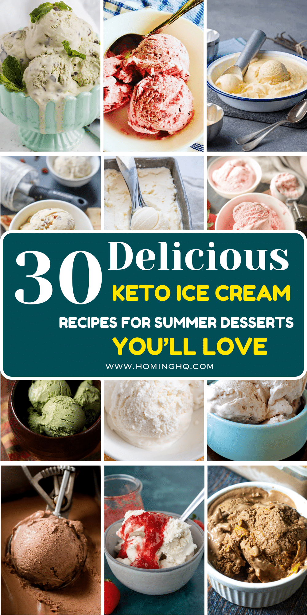 keto ice cream recipes