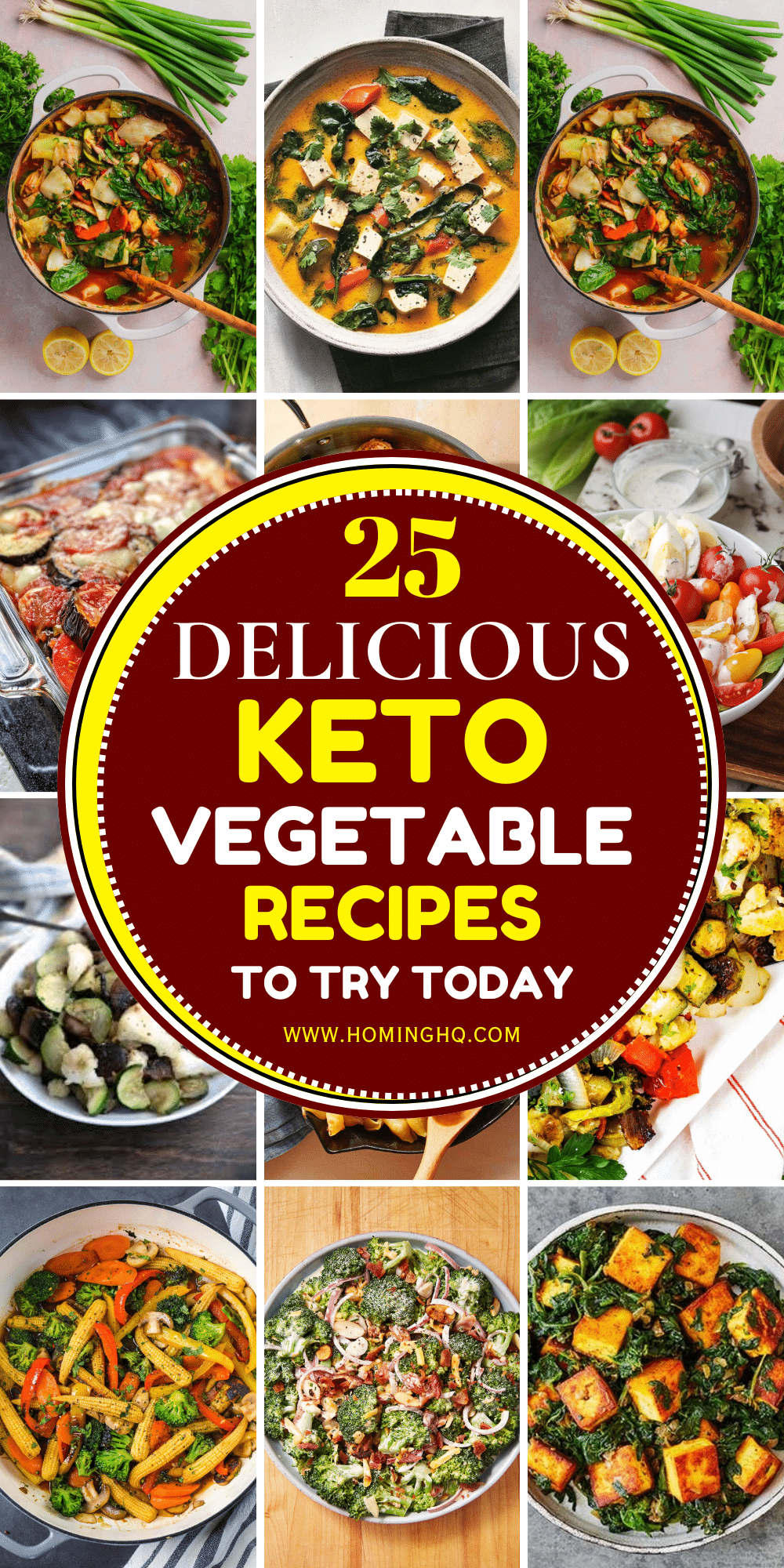 keto vegetable recipes