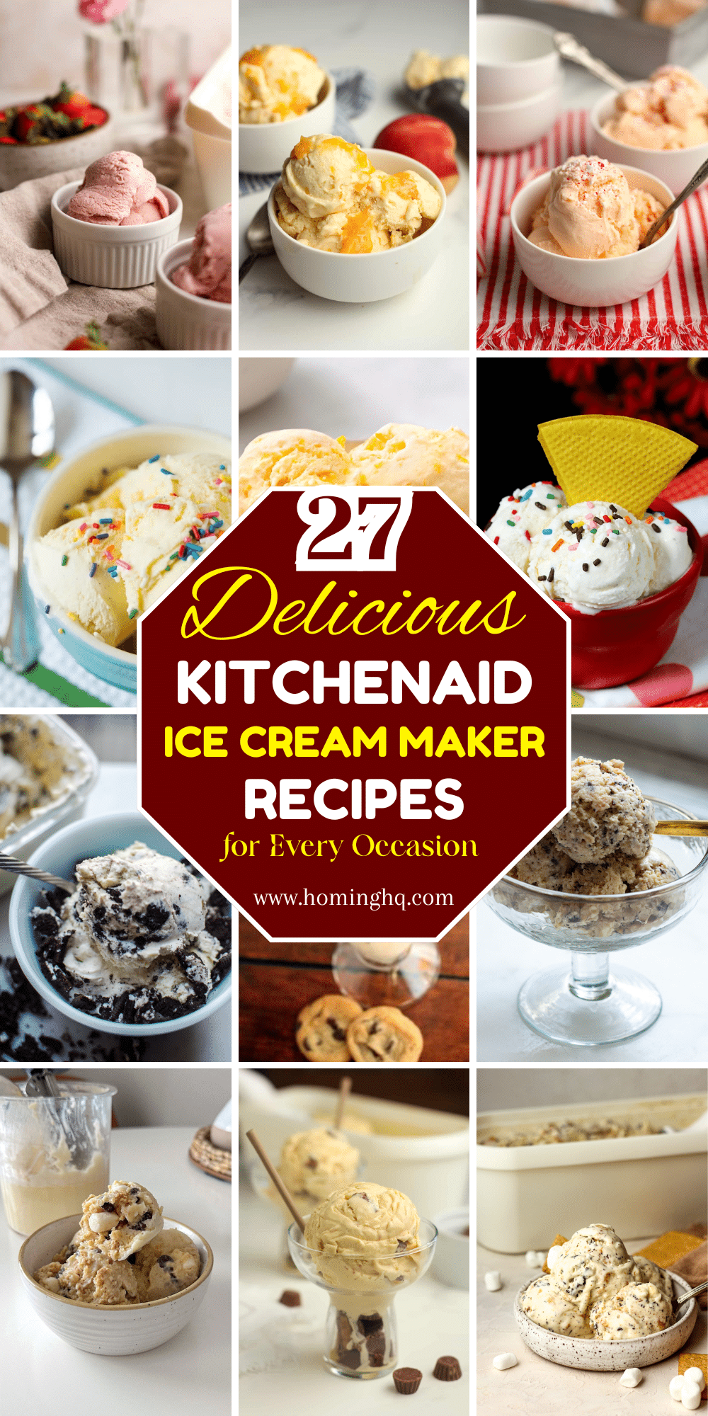 kitchenaid ice cream maker recipes