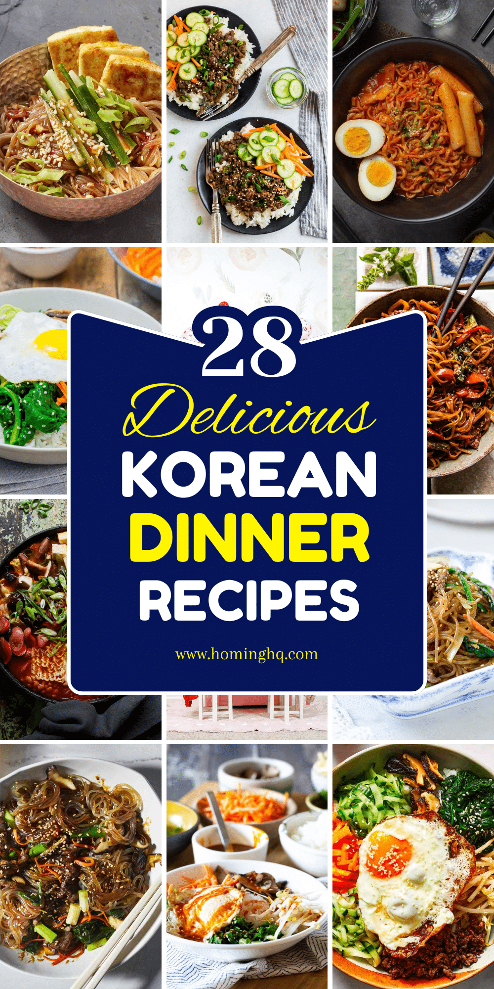 korean dinner recipes