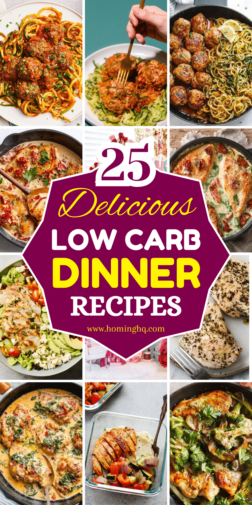 low carb dinner recipes