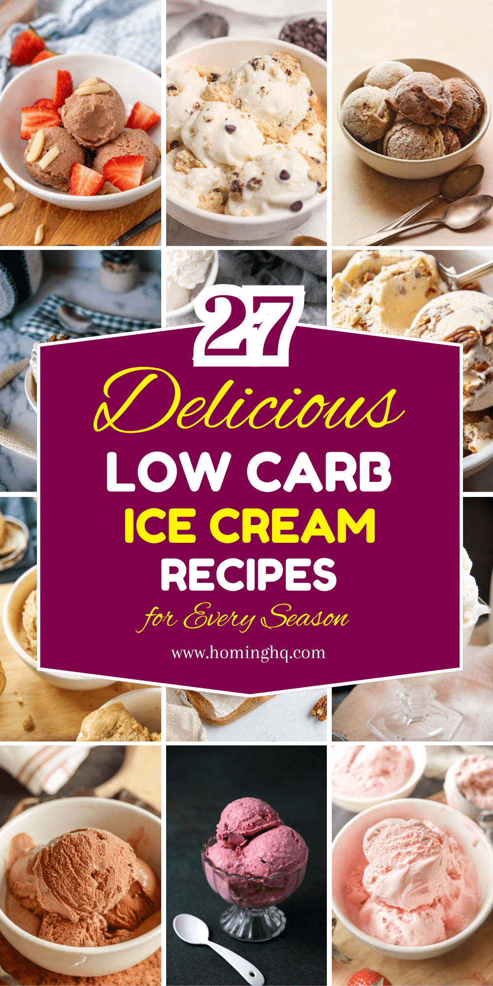 low carb ice cream recipes