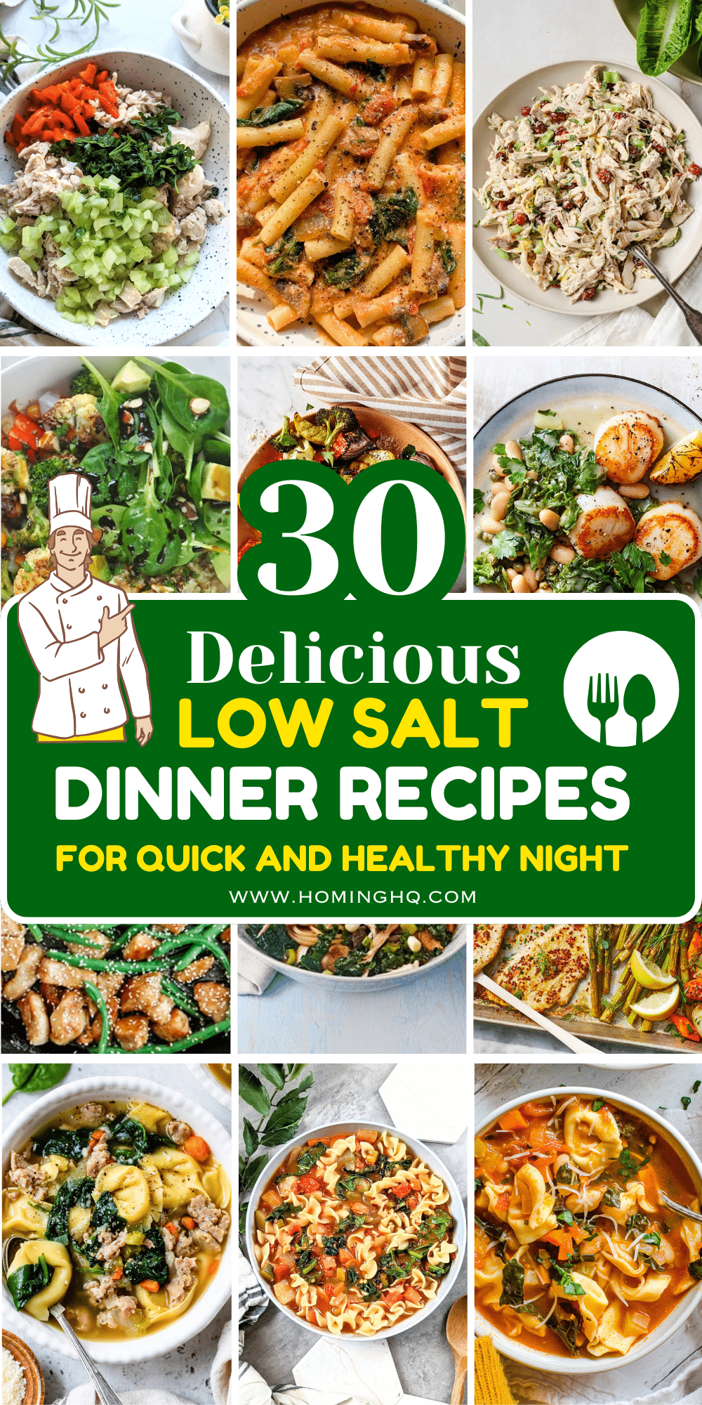 low salt dinner recipes