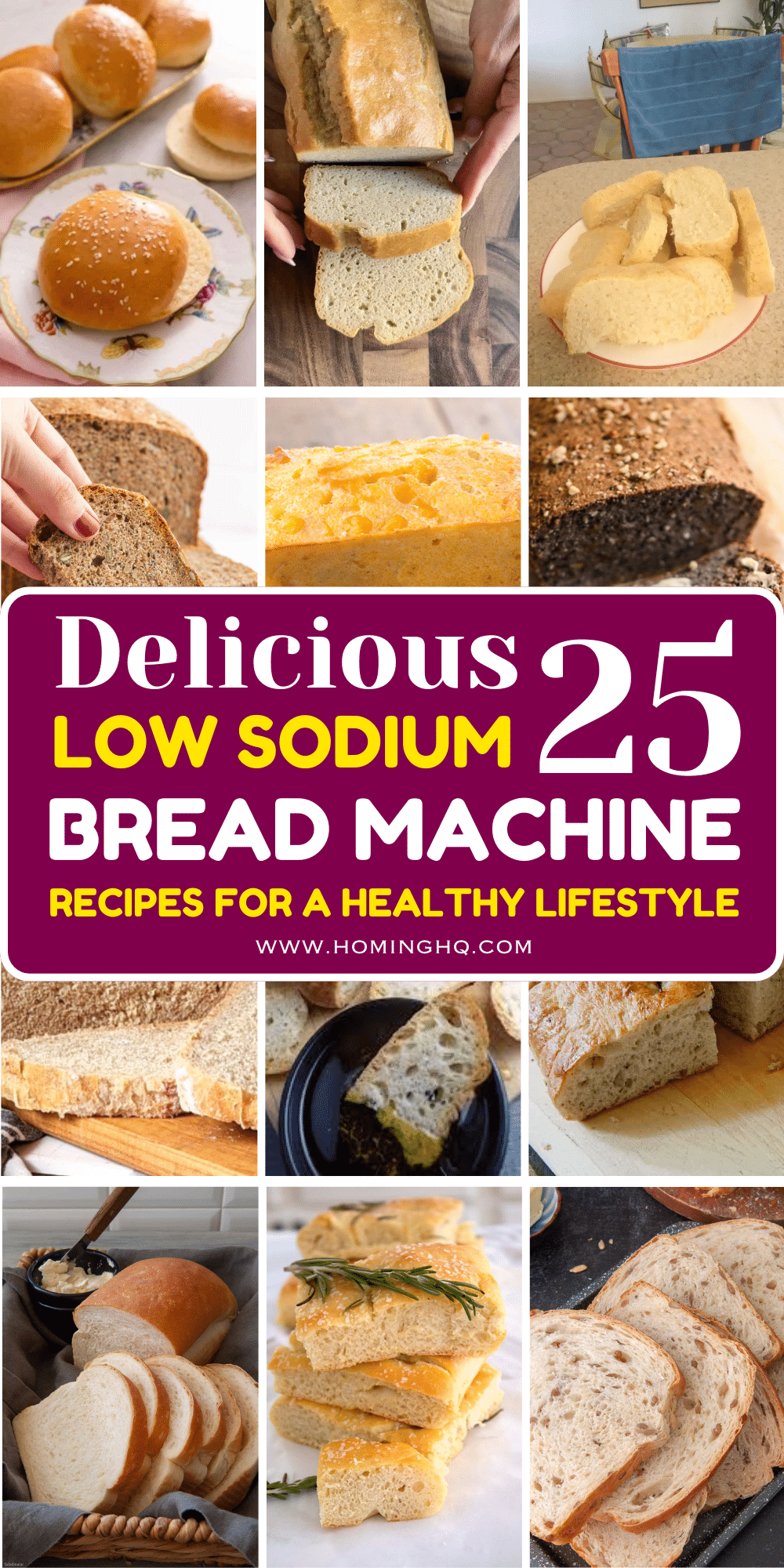 low sodium bread machine recipes (1)