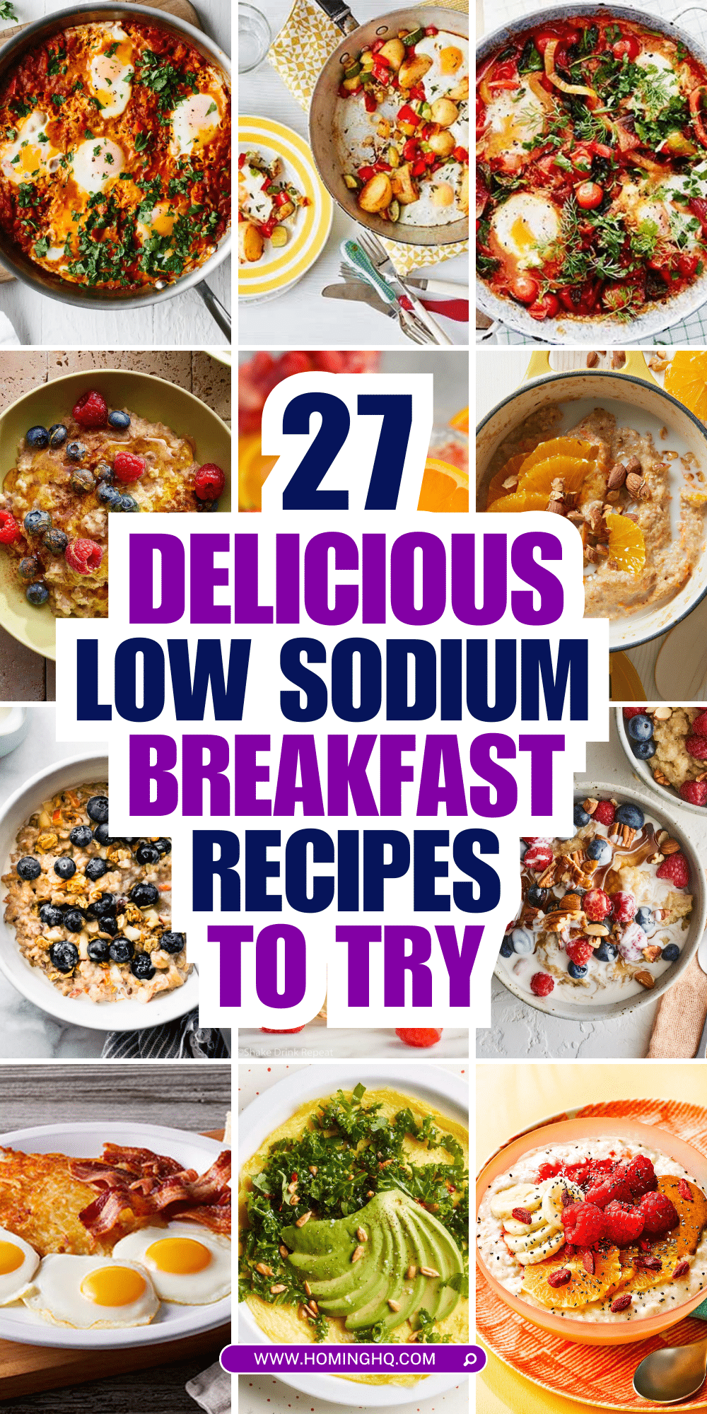 low sodium breakfast recipes