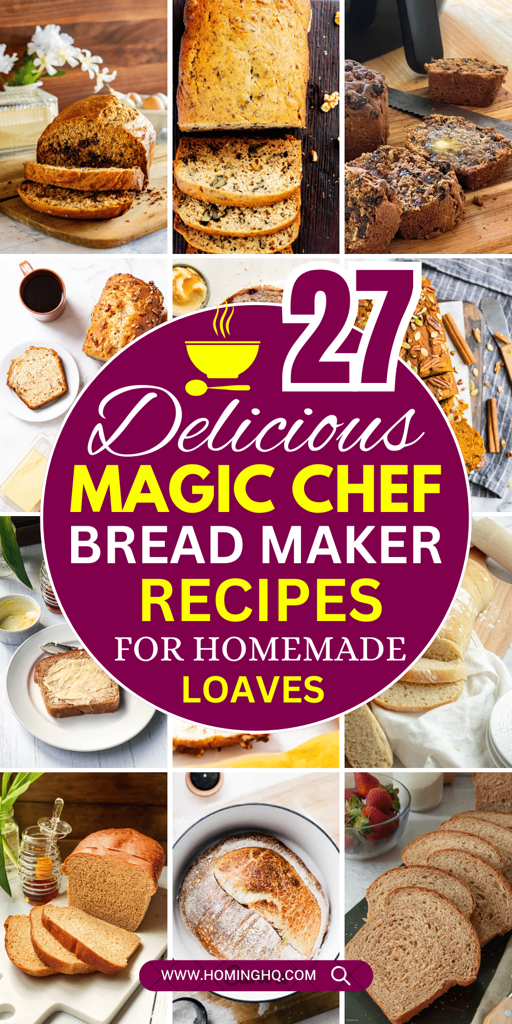 magic chef bread maker recipes