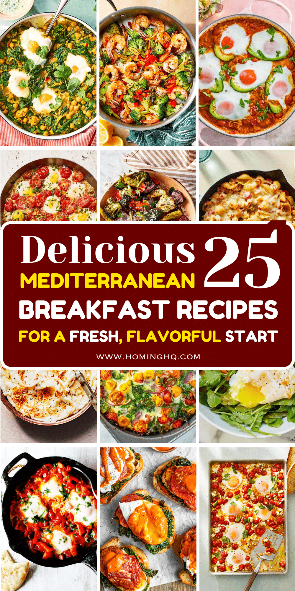 mediterranean breakfast recipes