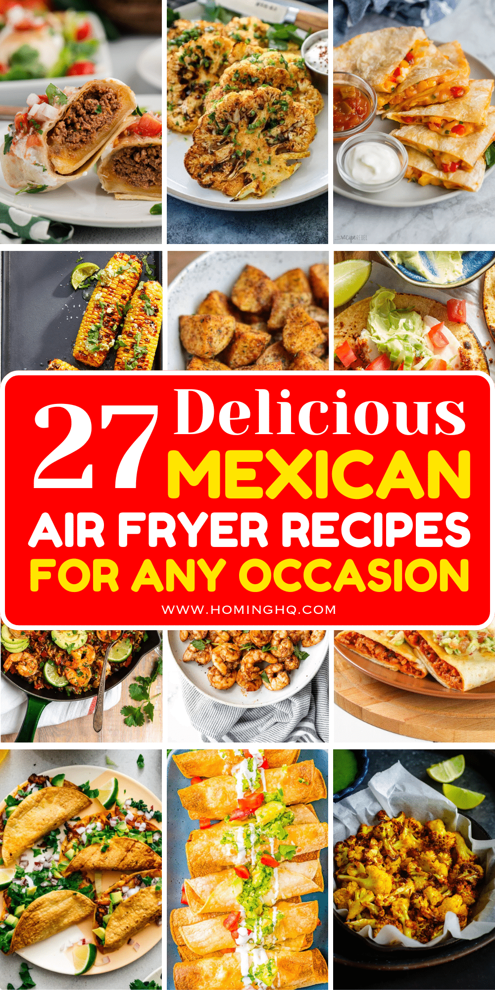 mexican air fryer recipes