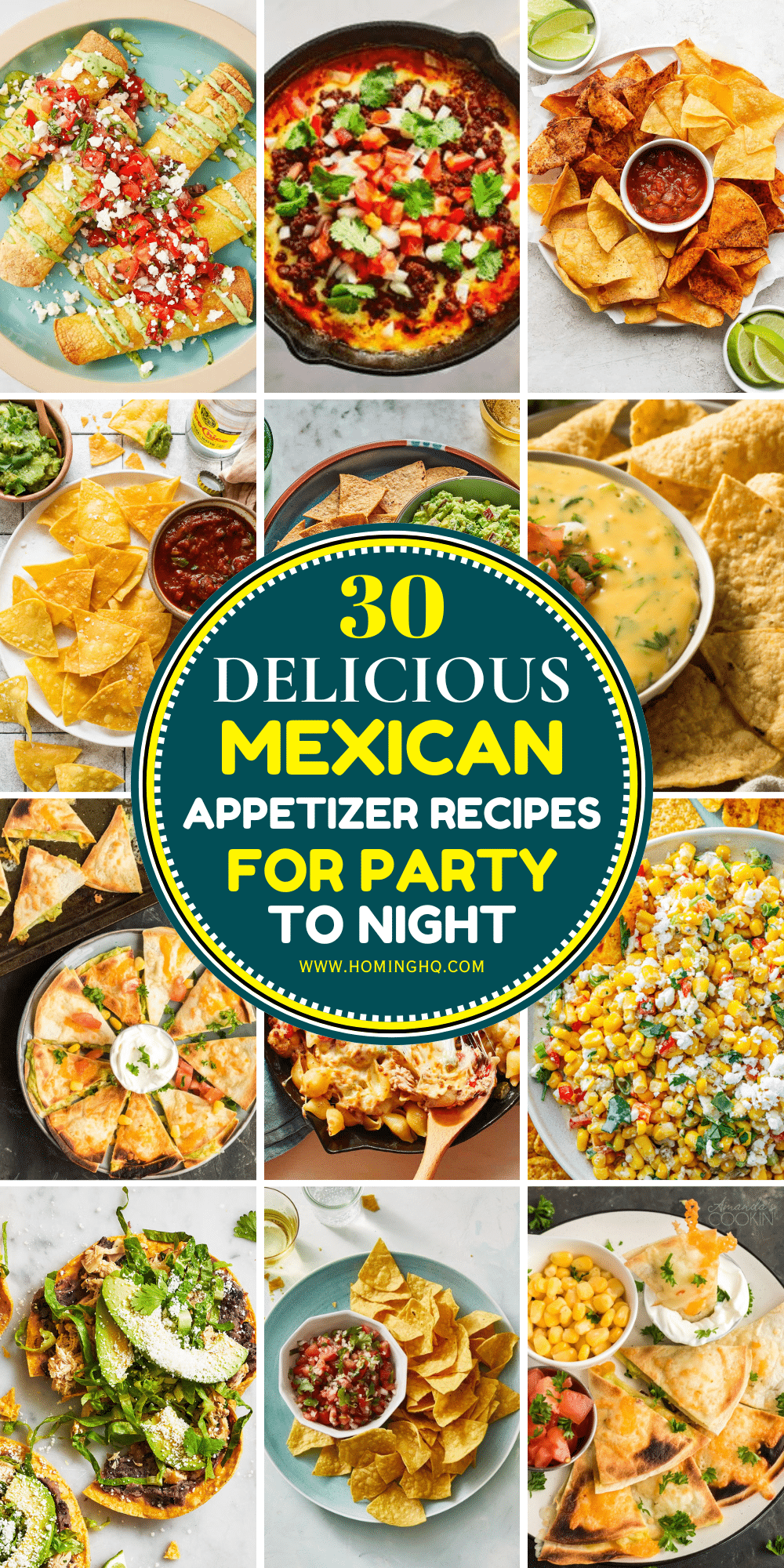 mexican appetizer recipes for party