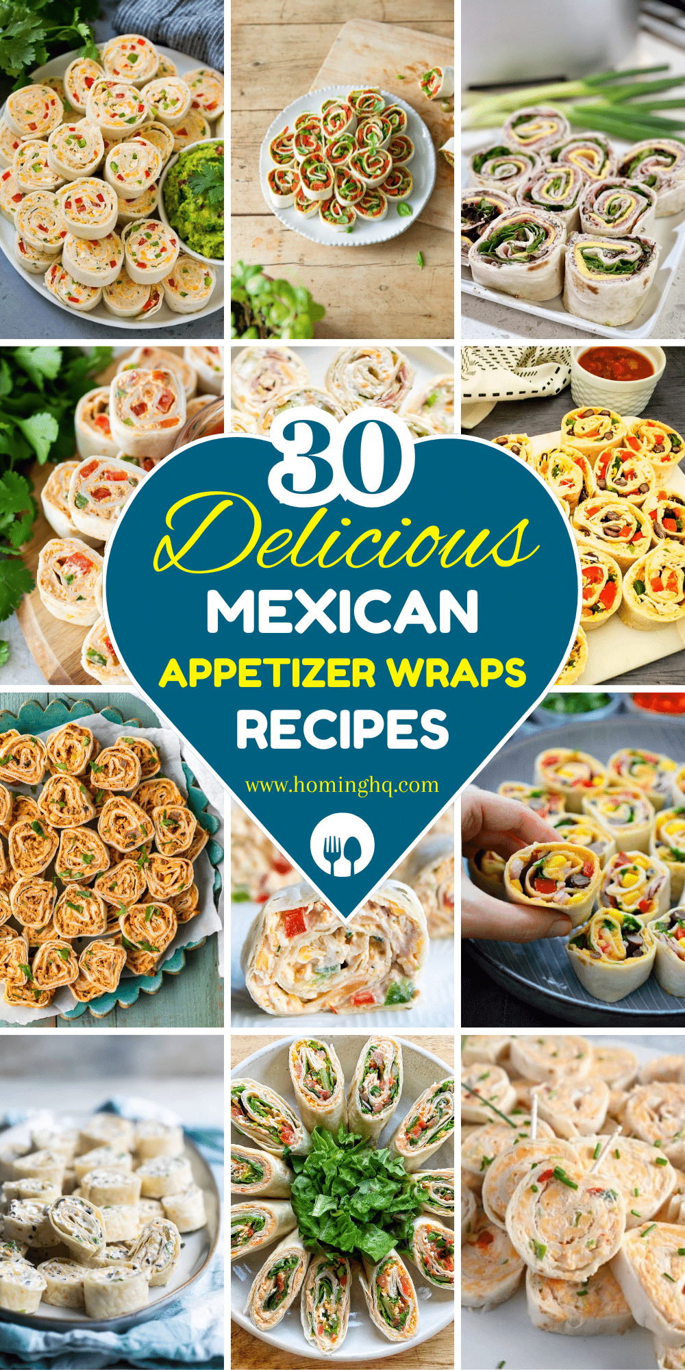 mexican appetizer wraps recipes