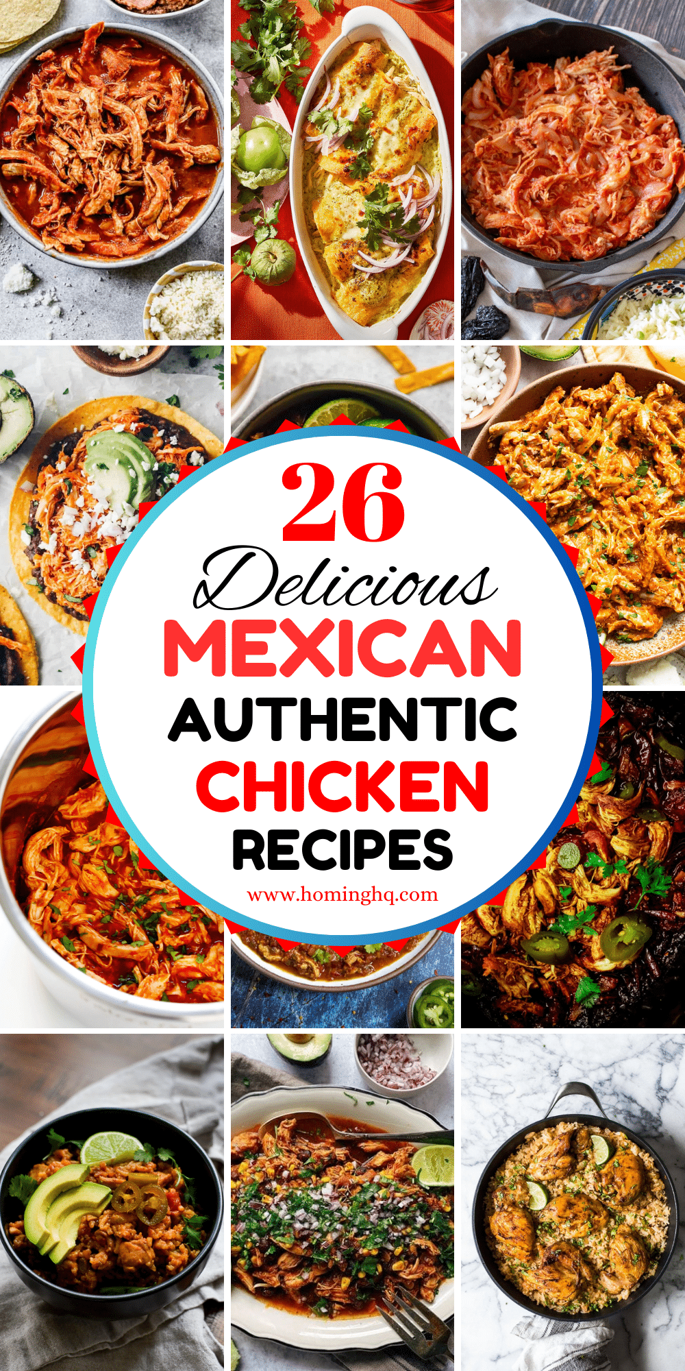 mexican authentic chicken recipes