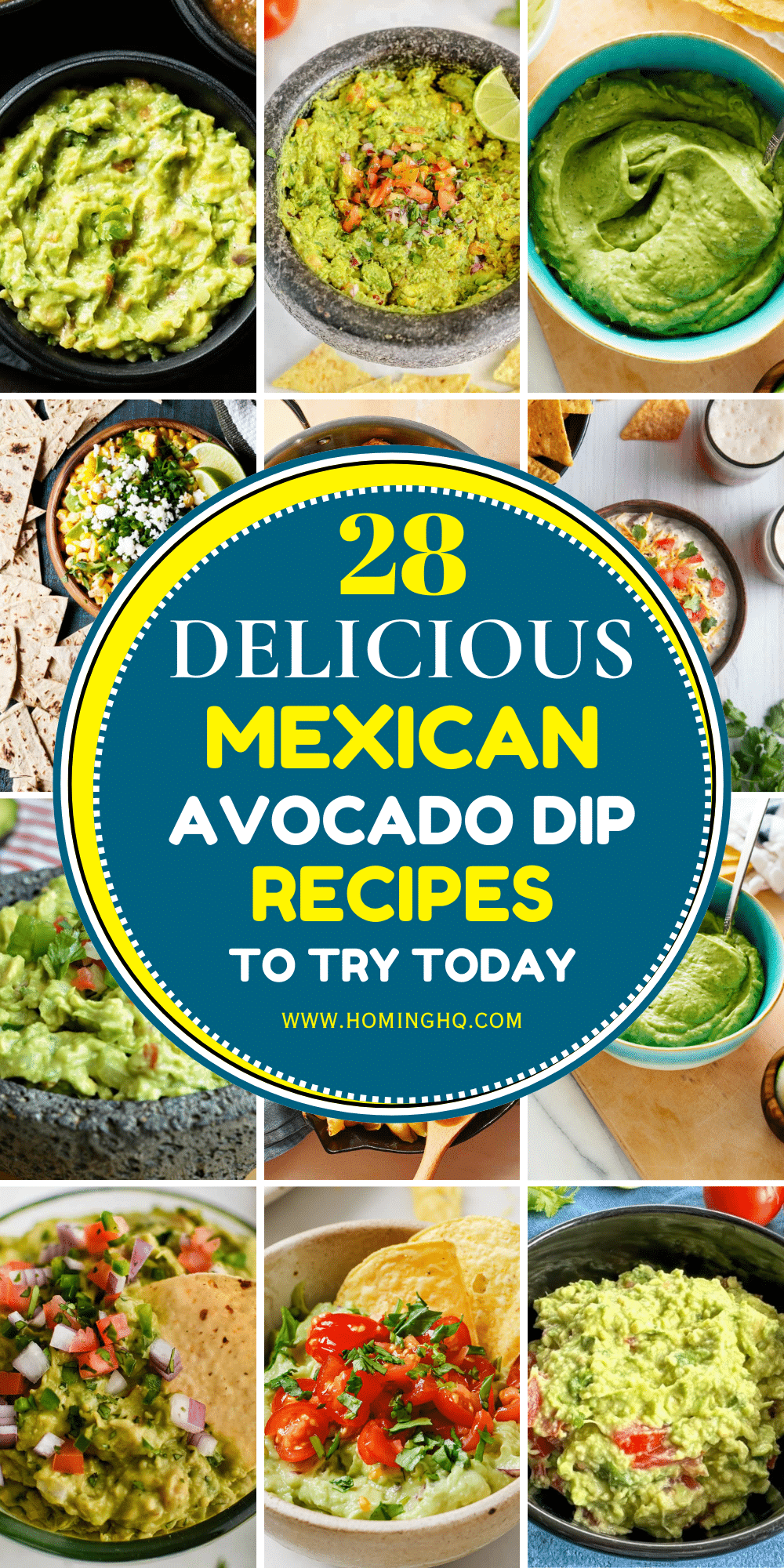 mexican avocado dip recipes