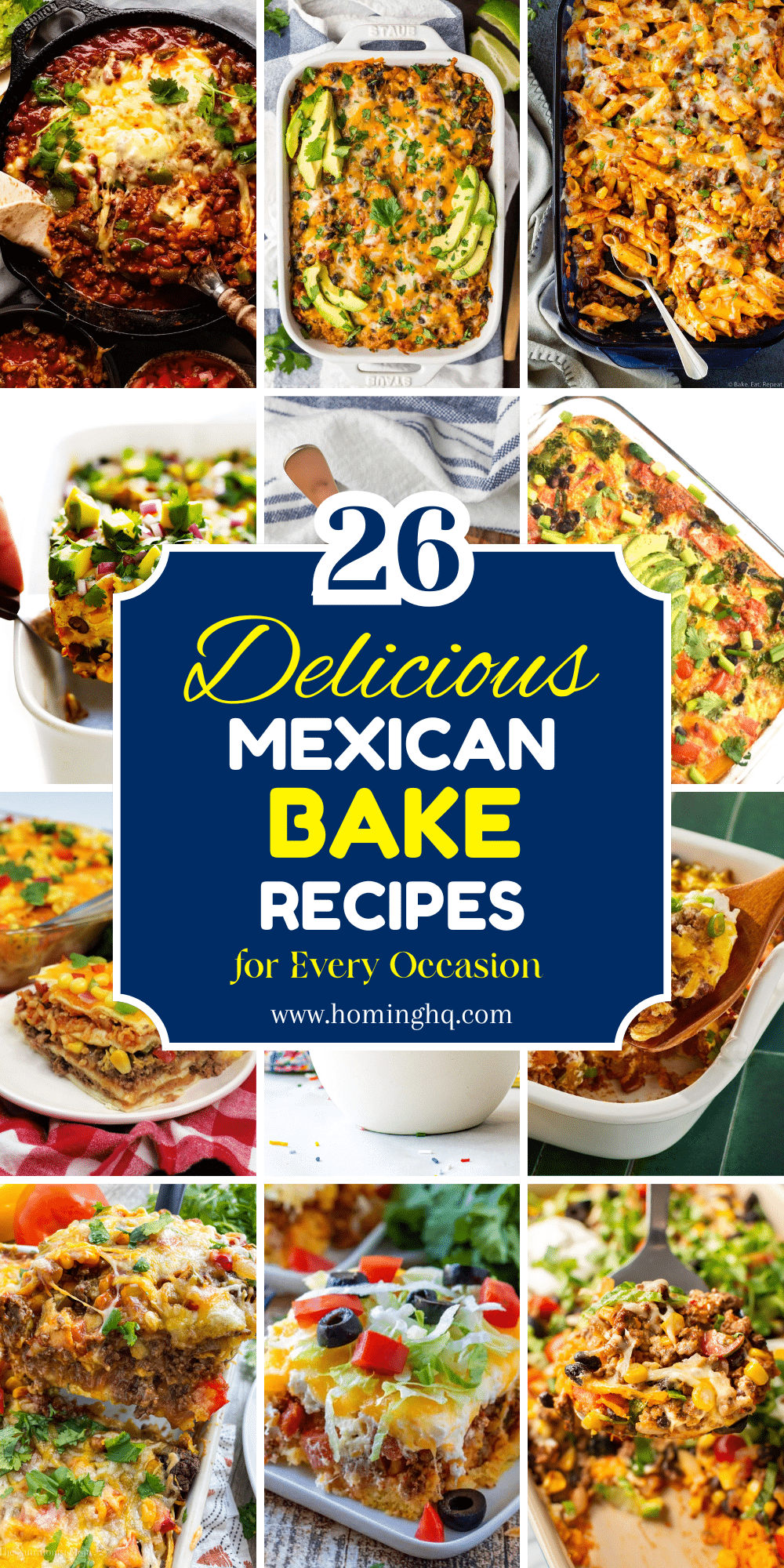 mexican bake recipes