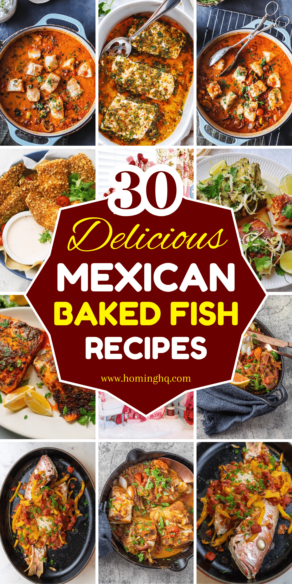 mexican baked fish recipes