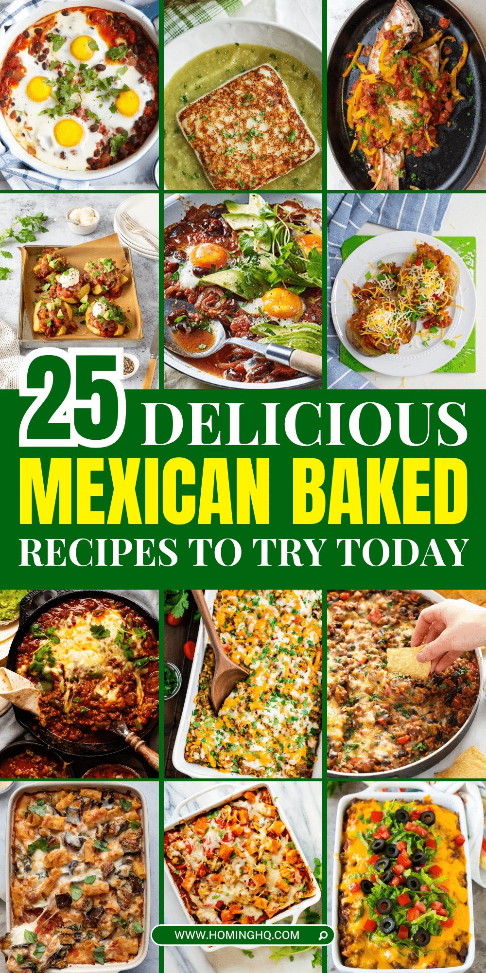 mexican baked recipes