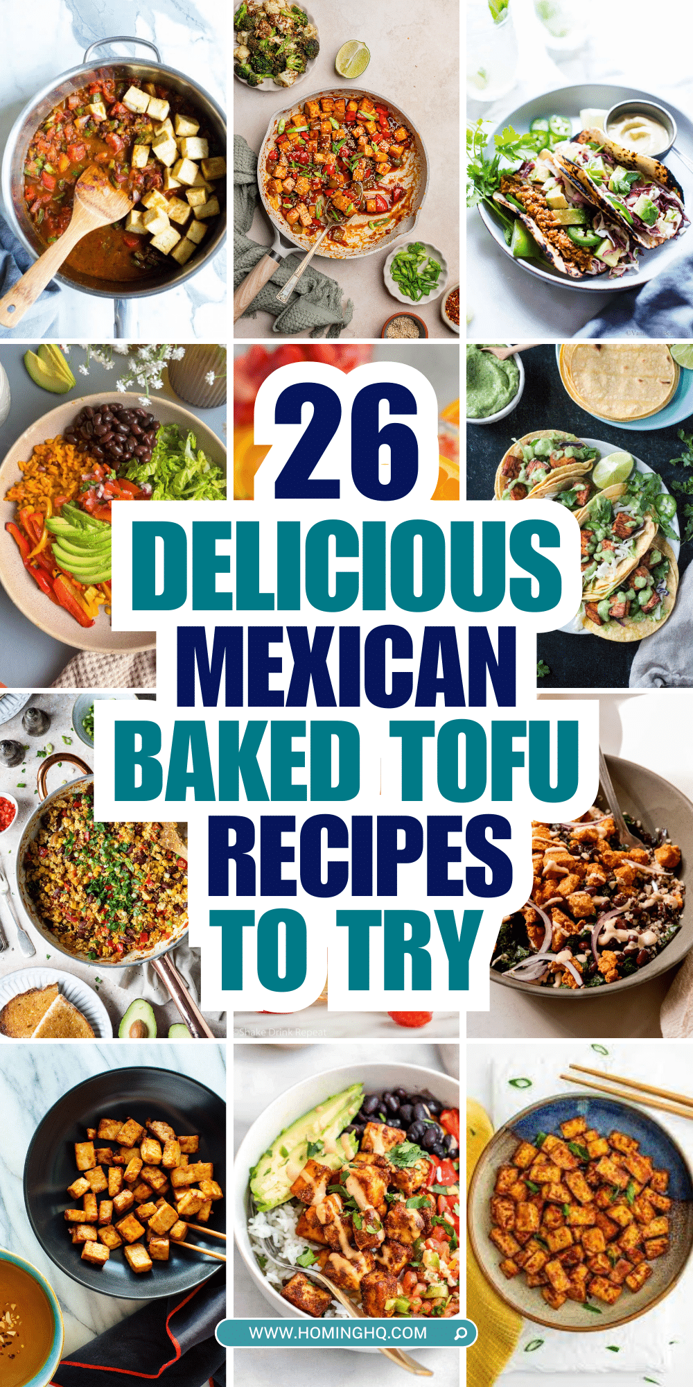 mexican baked tofu recipes