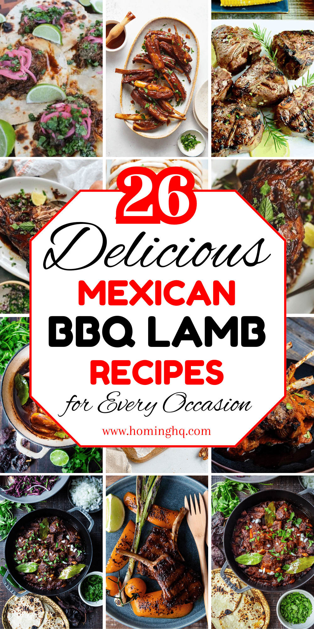 mexican bbq lamb recipes