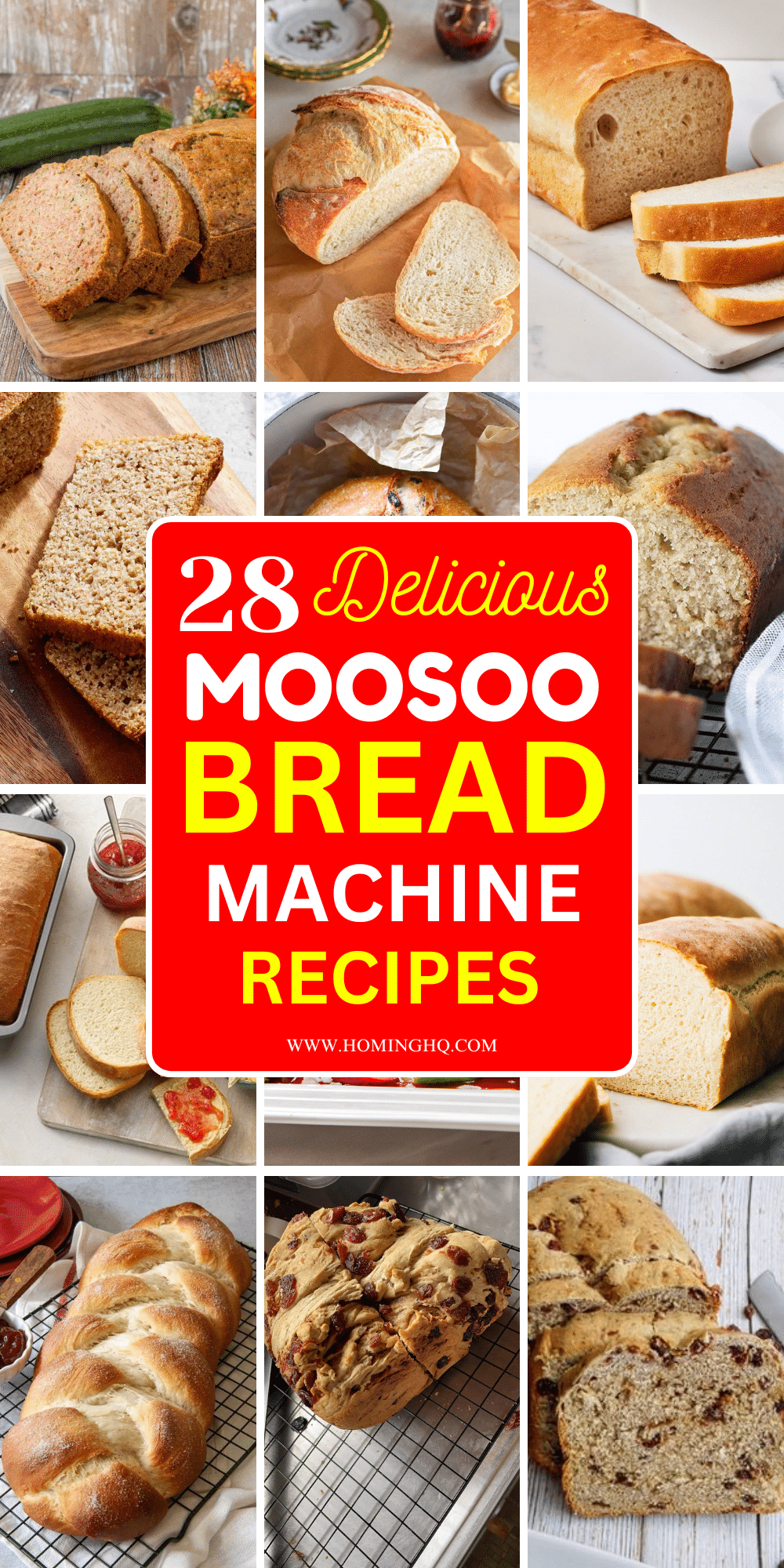 moosoo bread machine recipes