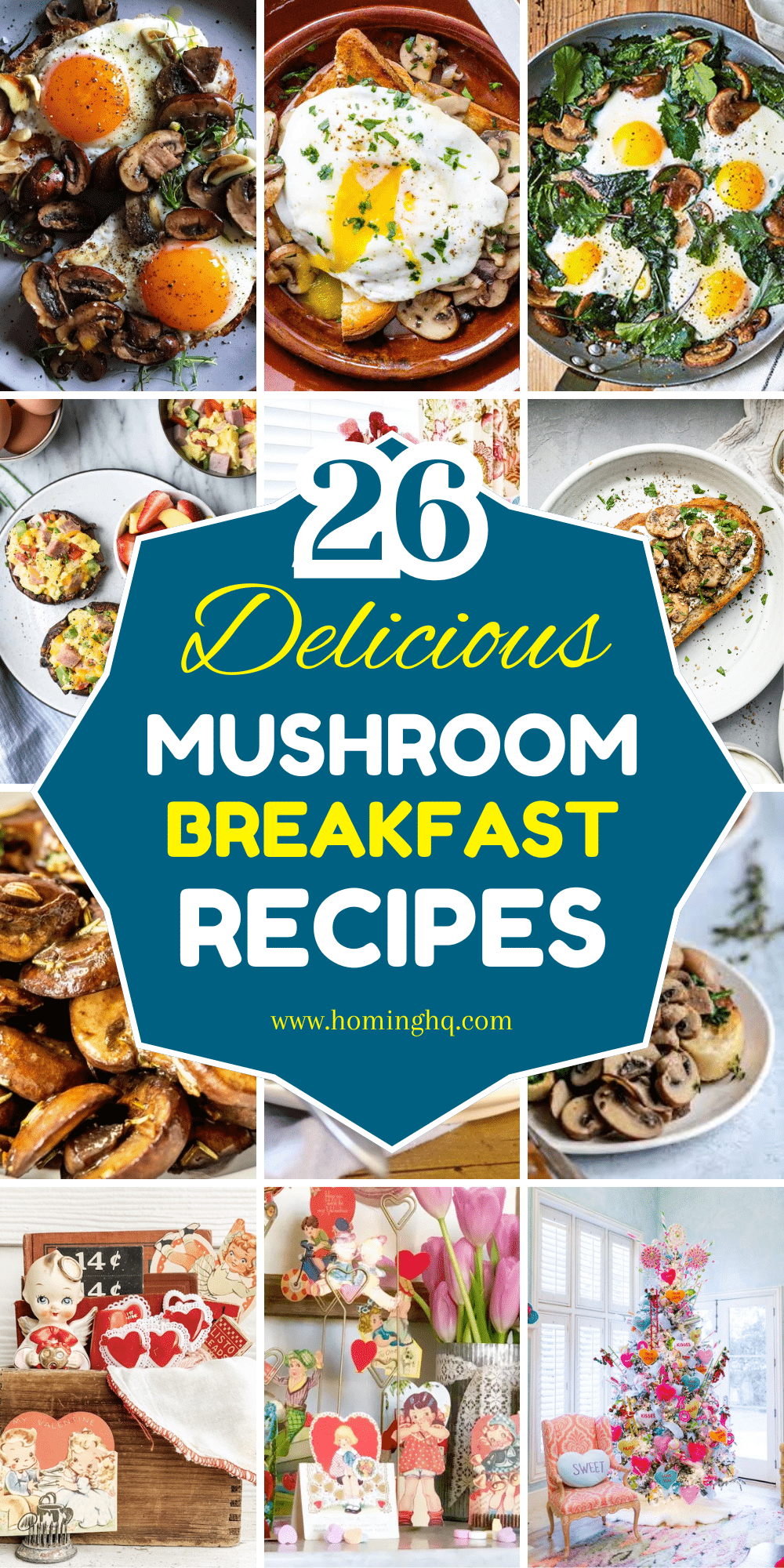 mushroom breakfast recipes