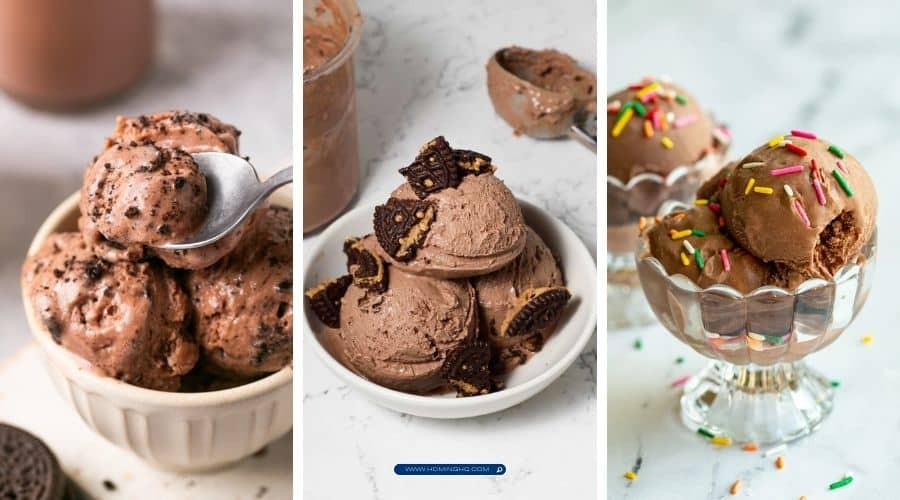 ninja creami chocolate ice cream recipes