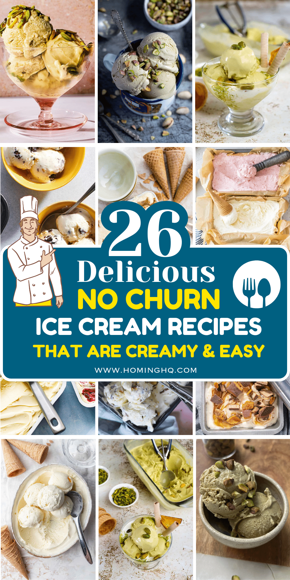 no churn ice cream recipes